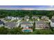 Exclusive neighborhood with large homes, pristine landscaping, and a luxurious backyard pool at 2377 Kesgrove Way, Buford, GA 30518
