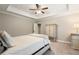 Bedroom with neutral decor, and carpeted floor at 2377 Kesgrove Way, Buford, GA 30518