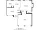 Detailed floor plan of the home's first level, showcasing the layout and dimensions of rooms at 5421 Salem Springs Dr, Lithonia, GA 30038