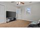 Comfortable bedroom with large TV perfect for relaxation at 4739 Lower Jersey Rd, Oxford, GA 30054