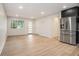 A well-lit open floor plan is displayed featuring the kitchen and living room at 3052 Brook Dr, Decatur, GA 30033