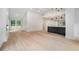 Open concept floor plan of the house including a living room, kitchen and dining area at 3052 Brook Dr, Decatur, GA 30033