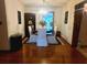 A beautifully decorated dining room with a wood table and seating for four at 1723 Fort Valley Sw Dr, Atlanta, GA 30311