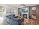 Cozy living room with fireplace and modern decor at 426 Mulberry Se Row, Atlanta, GA 30354
