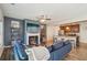 Comfortable living space with hardwood floors and a fireplace at 426 Mulberry Se Row, Atlanta, GA 30354