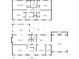 Home plan showing upper and lower levels, highlighting room placements and home layout at 4714 Marc Sw Ct, Lilburn, GA 30047
