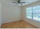 Bedroom with natural light and ceiling fan at 851 Roget Ct, Lawrenceville, GA 30045