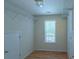 Walk-in closet with shelving at 851 Roget Ct, Lawrenceville, GA 30045