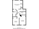 Floorplan for Floor 3, showcasing a primary bedroom, two bedrooms, and two bathrooms at 2105 Sandtree Sw Ct, Atlanta, GA 30331