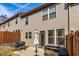 Charming backyard patio area, perfect for outdoor dining and relaxation at 5008 Whiteoak Pointe Se # 15, Smyrna, GA 30080
