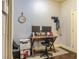 Functional home office featuring a rustic desk, dual monitors, and a comfortable chair at 5008 Whiteoak Pointe Se # 15, Smyrna, GA 30080