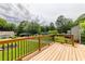 Relaxing back deck offering serene views of the surrounding neighborhood and greenery at 2736 Joyce Ave, Decatur, GA 30032