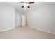 Neutral bedroom with carpet and closet at 607 Little Shoals Ct, Canton, GA 30115