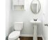 Powder room featuring a toilet and pedestal sink at , Dallas, GA 30157