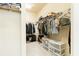 Walk-in closet featuring ample shelving and storage at , Dallas, GA 30157