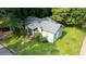 Aerial view of the house, showcasing its roof and surroundings at 842 Third St, Stone Mountain, GA 30083