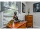 Bedroom showcasing art and a wooden dresser at 842 Third St, Stone Mountain, GA 30083
