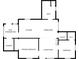 Floorplan of the home layout, showing the relationship between rooms at 842 Third St, Stone Mountain, GA 30083