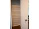 Empty closet with wire rack shelves, ready for organizing storage at 852 Glynn Oaks Dr, Clarkston, GA 30021
