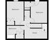 Second floor plan featuring bedrooms, a bathroom, a study, and closet space at 2535 Impala Dr, Cumming, GA 30041