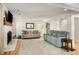 Bright and inviting living room featuring hardwood floors and a fireplace at 2955 Rhodenhaven Nw Dr, Atlanta, GA 30327