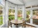 Bright sunroom with large windows overlooking the backyard and patio at 2955 Rhodenhaven Nw Dr, Atlanta, GA 30327