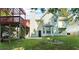 Backyard with deck attached to the house at 475 Cascade Rise, South Fulton, GA 30331