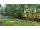 Spacious backyard with lush green grass and privacy fence, perfect for outdoor activities at 475 Cascade Rise, South Fulton, GA 30331