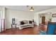 Comfortable living room with neutral tones, hardwood floors, and a large window for natural light at 475 Cascade Rise, South Fulton, GA 30331