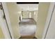 Unfinished basement space featuring a ceiling fan, concrete floors, and open walls at 132 Bishop Nw Rd, Cartersville, GA 30121