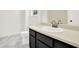 Bathroom featuring stylish fixtures, vanity, and toilet at 132 Bishop Nw Rd, Cartersville, GA 30121