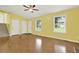 Spacious living room with hardwood floors, bathed in natural sunlight at 132 Bishop Nw Rd, Cartersville, GA 30121