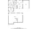 Floor plan showing layout of main floor and basement at 6662 Birchwood Ct, Winston, GA 30187