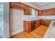 Kitchen with stainless sink and black appliances at 13935 Brown Bridge Rd, Covington, GA 30016