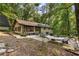 Spacious backyard with patio and firepit area, perfect for outdoor gatherings and relaxing at 4025 Demooney Rd, Atlanta, GA 30349