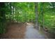 Serene nature trail winding through a lush green forest, inviting residents to explore the community's natural beauty at 992 Harvest Park Ln, Suwanee, GA 30024