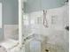 Luxurious bathroom showcasing a glass-enclosed shower and separate soaking tub at 2915 Preakness Nw Dr, Marietta, GA 30064