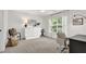 Bright office space with plush carpet, modern decor, and plenty of natural light at 833 Society Ct, Woodstock, GA 30188