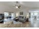 Open-concept living room flows into the dining area, perfect for entertaining at 992 Harbins Pass Dr, Dacula, GA 30019