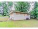 Exterior backyard view with a gate at 1421 Dennis Dr, Decatur, GA 30032