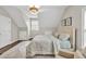 Bedroom with neutral paint, carpet, and ceilings, and natural light at 5588 Rhododendron Trl, Douglasville, GA 30135