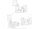 Detailed floor plans showing levels one, two, and the basement at 5588 Rhododendron Trl, Douglasville, GA 30135