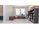 Bonus room or play room featuring neutral colors and a large window at 4840 Chase Ln, Cumming, GA 30040