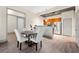 Open-concept with stainless steel appliances, dark granite countertops, and dining area at , Atlanta, GA 30313