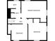 Floorplan of floor 3 featuring two baths and three bedrooms at 1539 Pine Glen Cir, Decatur, GA 30035
