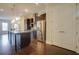 Kitchen featuring stainless steel appliances, granite countertops and center island at 1949 Townsend Ne Ct # 22, Atlanta, GA 30329