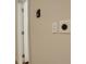 Close-up of wall with electrical outlets and switch, indicative of home's electrical systems at 1949 Townsend Ne Ct # 22, Atlanta, GA 30329