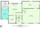 Basement floor plan featuring a rec room, bedroom, bathroom, office, and garage for ample living and storage space at 100 Chestnut Hill Dr, Canton, GA 30114