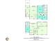 Detailed floor plan showcasing the layout of both floors, including living areas, bedrooms, and kitchen space at 100 Chestnut Hill Dr, Canton, GA 30114