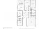 Floor plan featuring the layout of the first floor at 2245 Long Bow Chase, Kennesaw, GA 30144